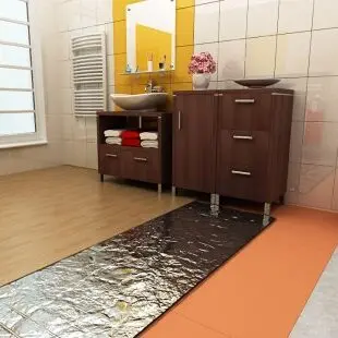 Couverture chauffante en aluminium 140W/m2