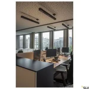 Q-LINE PD, LED light, 1m, BAP, Black, 3000K