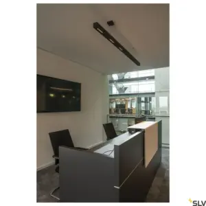 Q-LINE PD, LED light, 2m, BAP, Black, 3000K