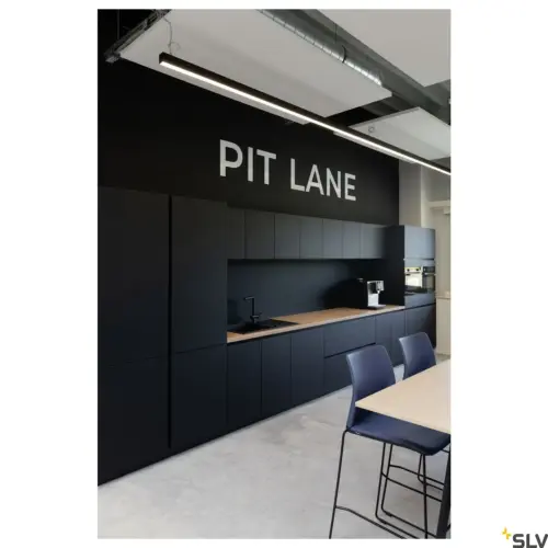 Q-LINE PD, LED light, 2m, BAP, Black, 3000K