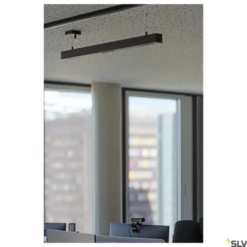 Q-LINE PD, Luz LED, 1m, BAP, Preto, 4000K