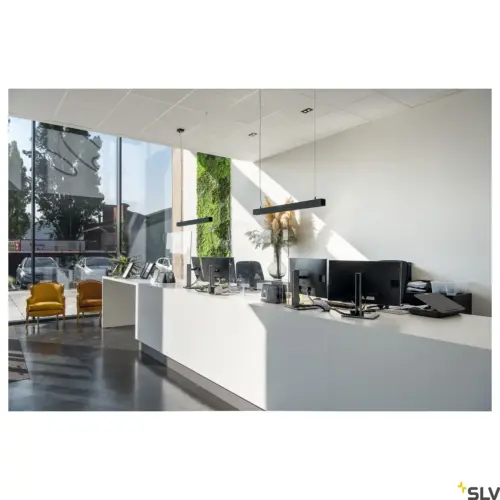 Q-LINE PD, Luz LED, 1m, BAP, Preto, 4000K