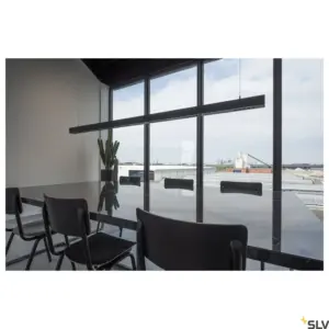 Q-LINE PD, lumière LED, 2m, BAP, Noir, 4000K