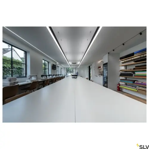 GLENOS, profile pendant light, LED, 4000K, Negro, 2 m, 85W