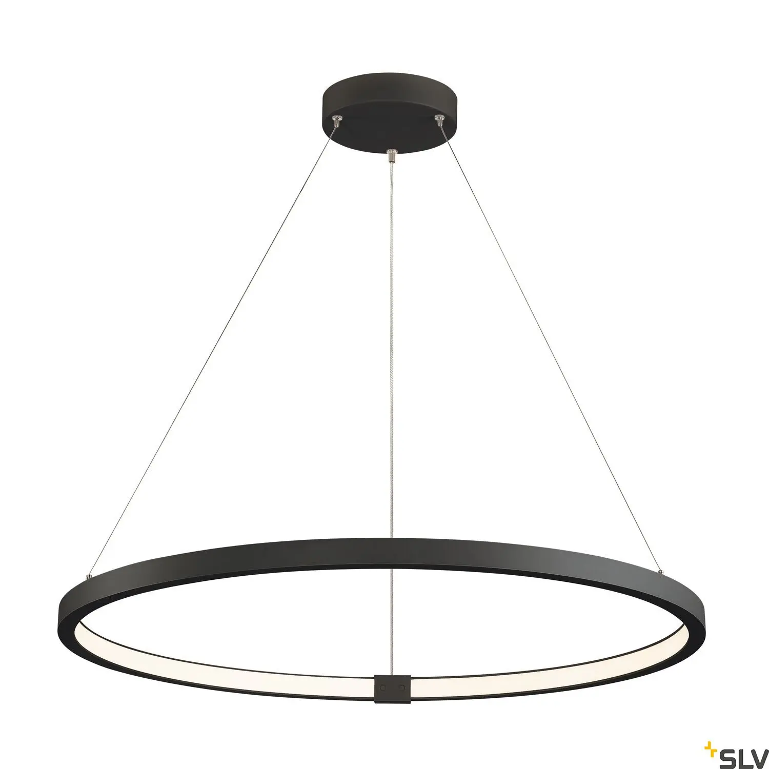 ONE 80 DALI, Indoor LED pendant, Negro, 3000/4000K