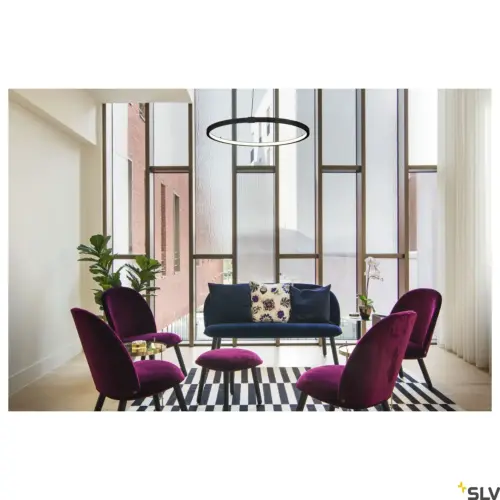 ONE 80 DALI Indoor LED Noir