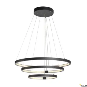 ONE TRIPLE DALI Indoor LED Black