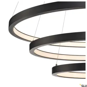 ONE TRIPLE DALI Indoor LED Black