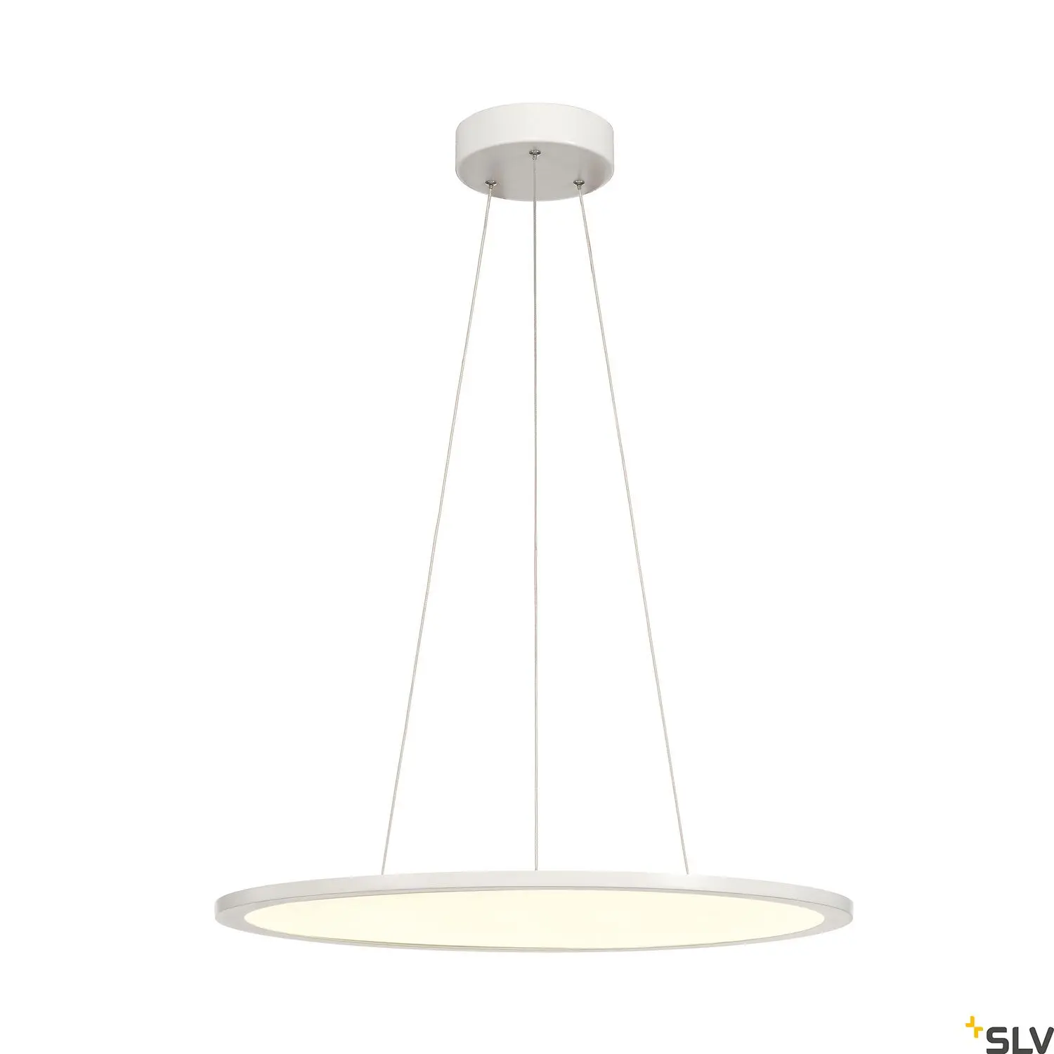 PANEL 60 DALI, Indoor LED pendants round Blanco 3000K