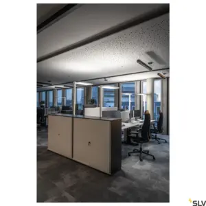 Q-LINE PD, Luz LED, 1m, BAP, Preto, 4000K