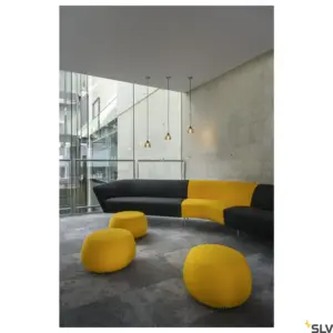 PARA CONE GL GU10 Negro/Cristal