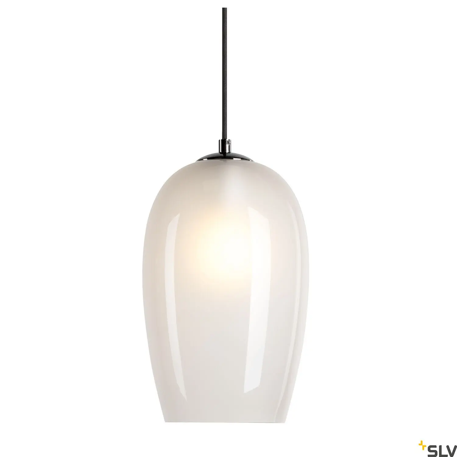 PAINEL OVAL PD Branco/Cromado