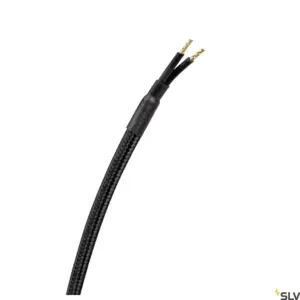 WUD Half Round open-cable-end Black