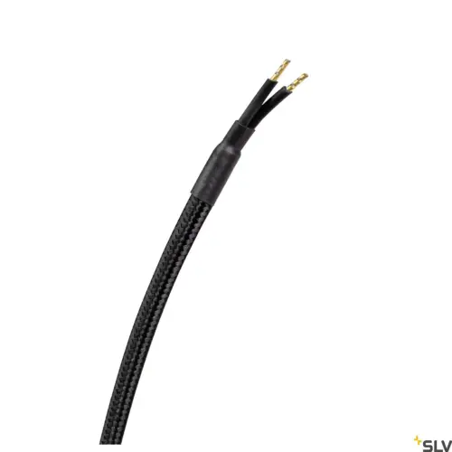WUD Half Round open-cable-end Black
