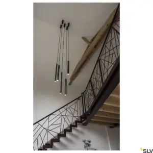 HELIA 30 LED ronde Noir