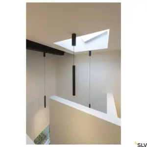 HELIA 40 LED round Black 9W