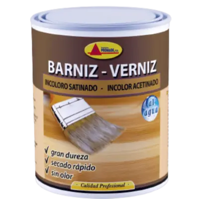 Paquet de 2/Pack Vernis satiné incolore à base d'eau