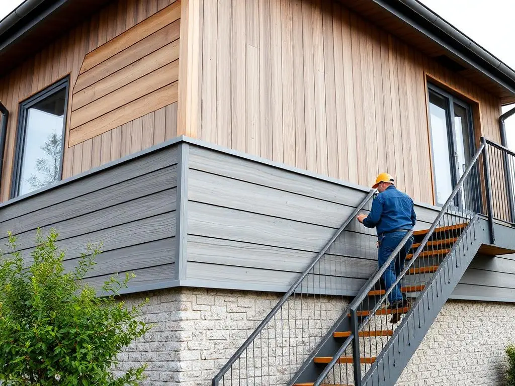 Revêtement extérieur synthétique