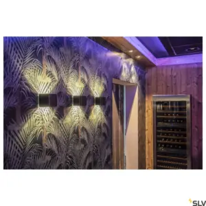 MANA Aplique LED Dim-to-Warm Blanco 96/85/88cm