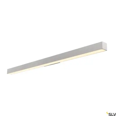 Q-LINE Candeeiro de parede LED Prata/Cinza