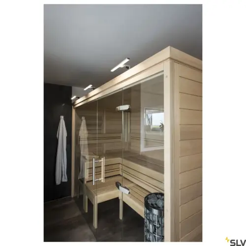 DORISA LED Mirror Short Chrome