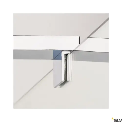 DORISA LED Mirror Short Chrome