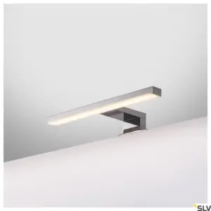 DORISA LED Mirror Short Chrome
