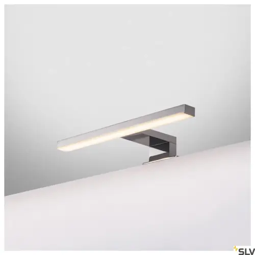 DORISA LED Mirror Short Chrome