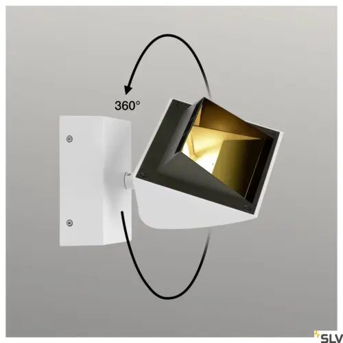 MERADO Spot LED Lampe murale blanc