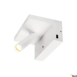 KARPO Velador LED Superficie Aplique Blanco