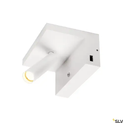 KARPO Velador LED Superficie Aplique Blanco
