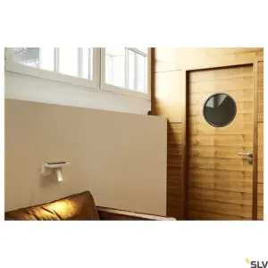 KARPO Velador LED Superficie Aplique Blanco