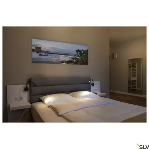 DIO FLEX PLATE LED Aplique Negro