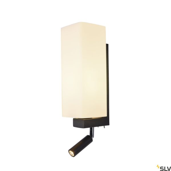QUADRASS SPOT Superficie Aplique Negro