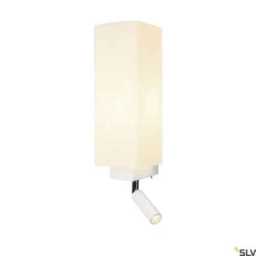 QUADRASS SPOT Surface Wall Lamp White