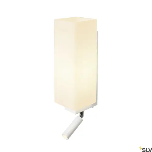 QUADRASS SPOT Surface Wall Lamp White