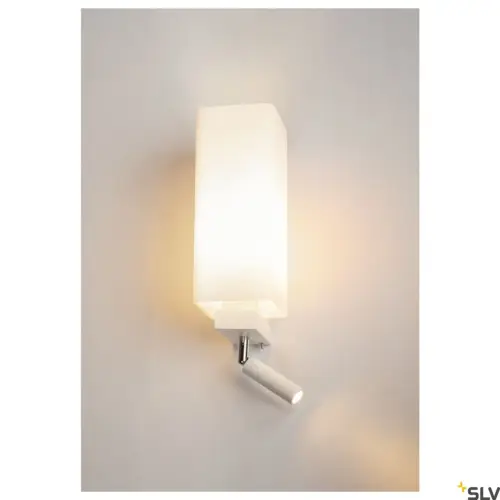 QUADRASS SPOT Surface Wall Lamp White