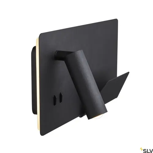 SOMNILA SPOT Aplique Negro Derecho USB