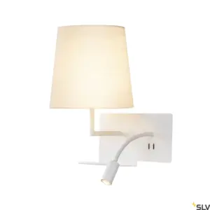 SOMNILA FLEX Applique blanche USB gauche