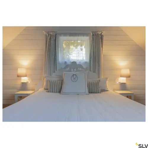 SOMNILA FLEX Candeeiro de parede branco USB esquerdo