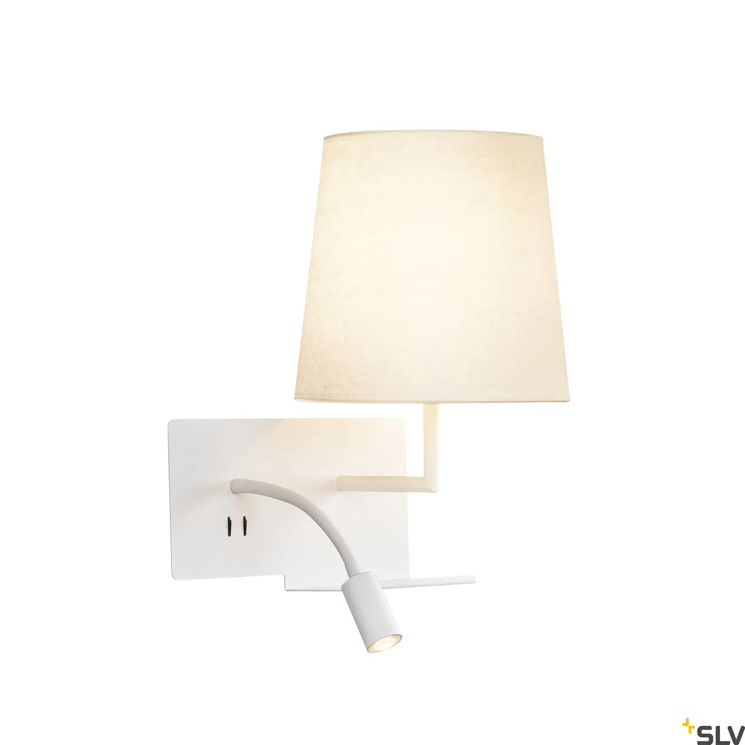 Slv 1003460 1 H Rgb.jpg Candeeiro de parede SOMNILA FLEX Branco Direito USB