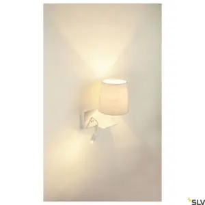 Candeeiro de parede SOMNILA FLEX Branco Direito USB