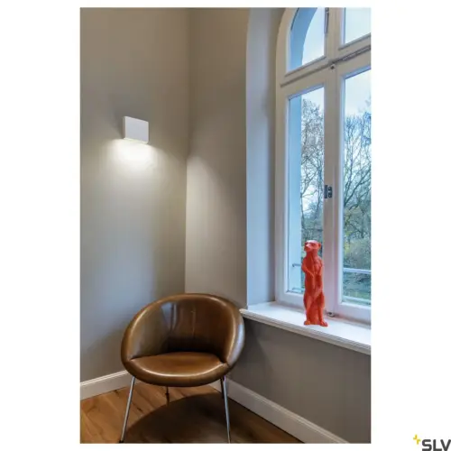 QUAD FRAME 19 Wall Lamp White Switch