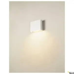 QUAD FRAME 19 Wall Lamp White Switch