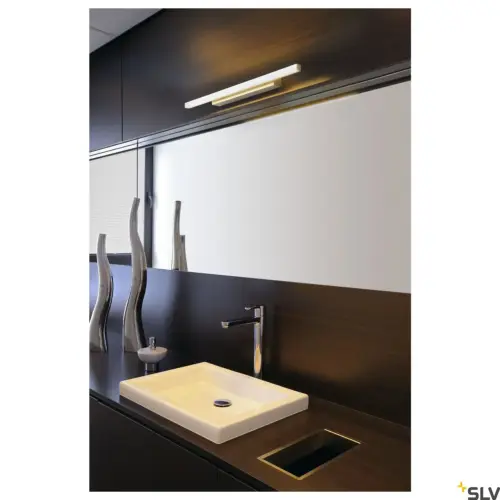 GLENOS® 60 LED Grey Switch Mirror (miroir à interrupteur gris)