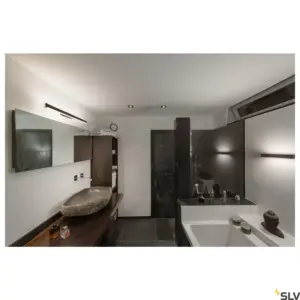 ONE LINEAR 70 Wall Light Black