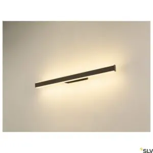 Candeeiro de parede ONE LINEAR 70 Preto