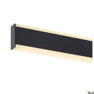 ONE LINEAR 50 Applique murale Noir