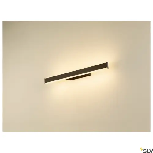 ONE LINEAR 50 Applique murale Noir