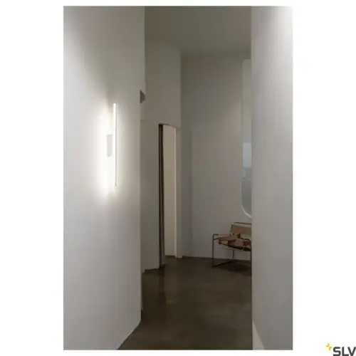 ONE LINEAR 50 Aplique de parede branco